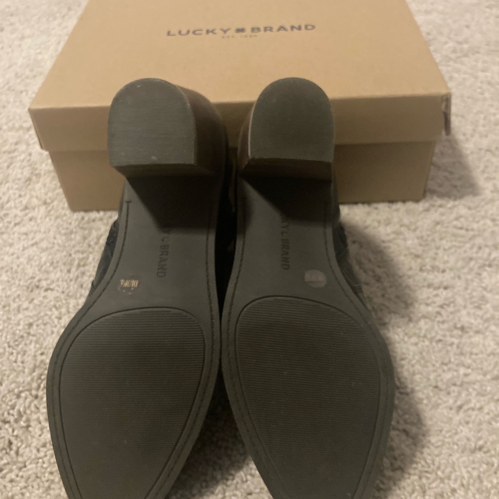 Lucky Brand Black Cameron Bootie - Picture 4 of 7